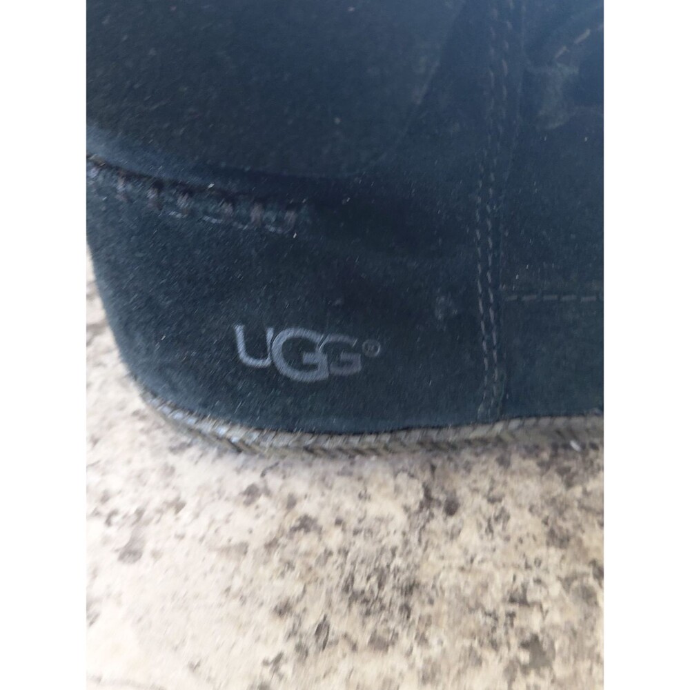 UGG Black Suede Ankle Boots - Picture 4 of 7